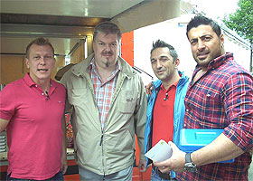 Wolfgang Gehrt und Sükrü, Mauro, Otto vom Trödeltrupp